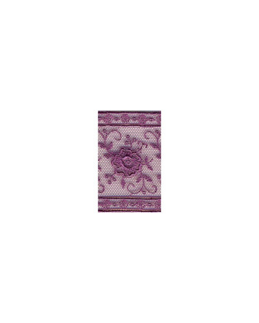 Bobine 14m entre-deux polyester 50mm Violet