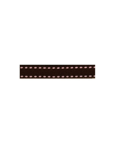 25m spool of black and brown Dasht polyester braid