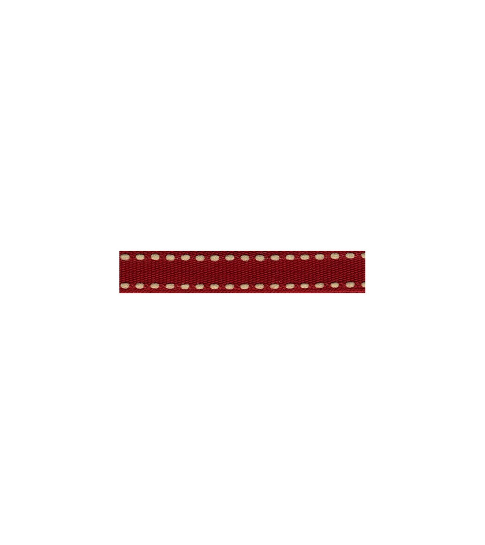 25m spool of polyester braid, burgundy Dash