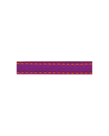 Bobine 25m galon polyester Tiret violet
