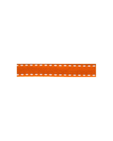 25m reel of polyester braid Orange dash