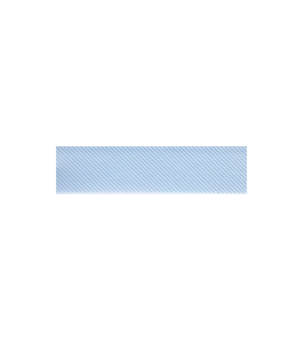 Diskette, 20 m, schräg gefaltet, Baumwolle und Polyester, Himmelblau