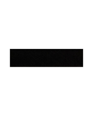 20m floppy disk folded bias tape cotton and polyester Black