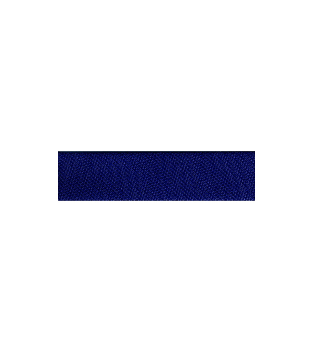 Diskette, 20 m, schräg gefaltet, Baumwolle und Polyester, Marineblau
