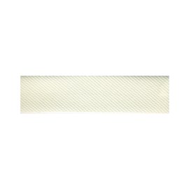 Disquette 20m biais replié coton et polyester Blanc