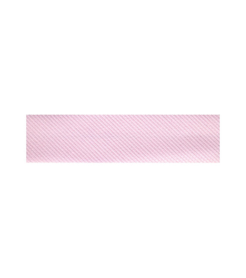 Diskette 20m bias folded cotton and polyester Pink
