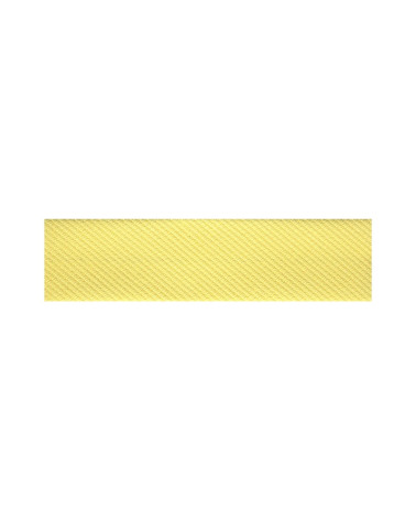 Diskette 20m bias folded cotton and polyester Yellow