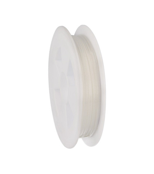 Diskette 50m double-sided satin ribbon polyester 1.5mm white