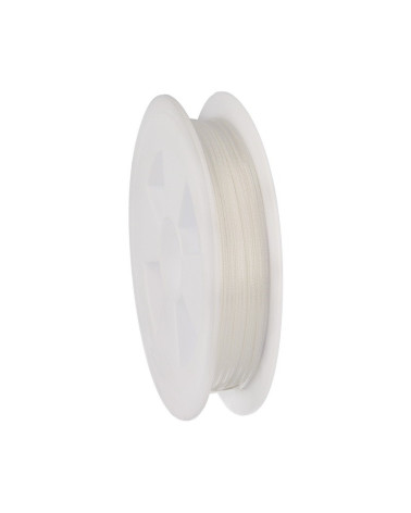 Floppy disk 50m double-sided satin ribbon polyester 1.5mm white