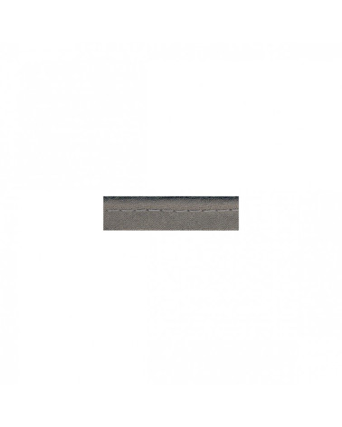 Bobina da 25 m Sbieco eccedente per vestire tutti i tessuti da 10 mm di colore grigio