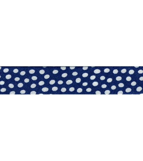 Floppy disk 25m bias folded polka dots Blue