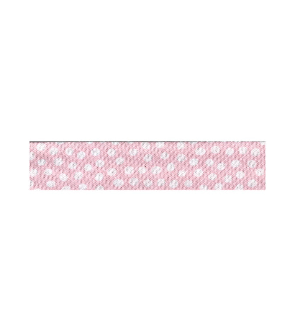 Floppy disk 25m bias folded polka dots Pink