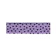 Disquette 25m biais replié motif étoiles Violet