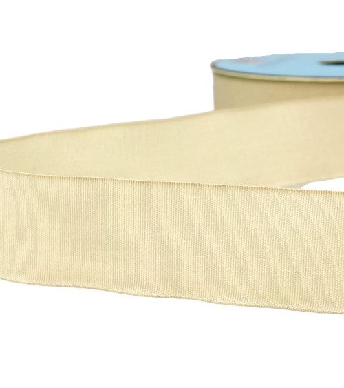 25m reel Beige denim braid