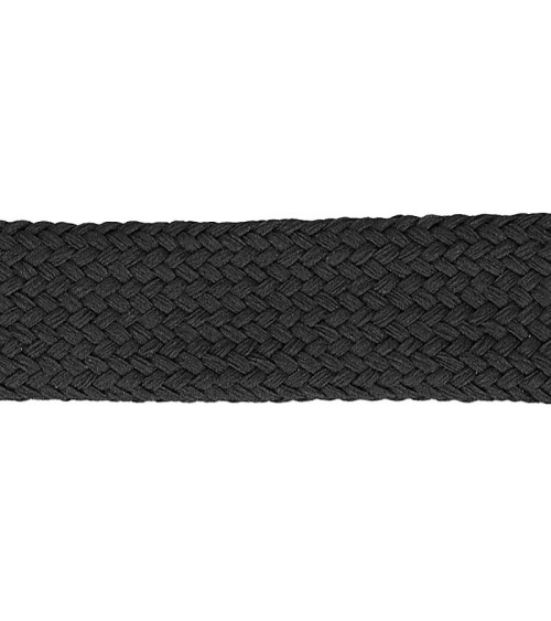 20m reel Special black sportswear tubular braid