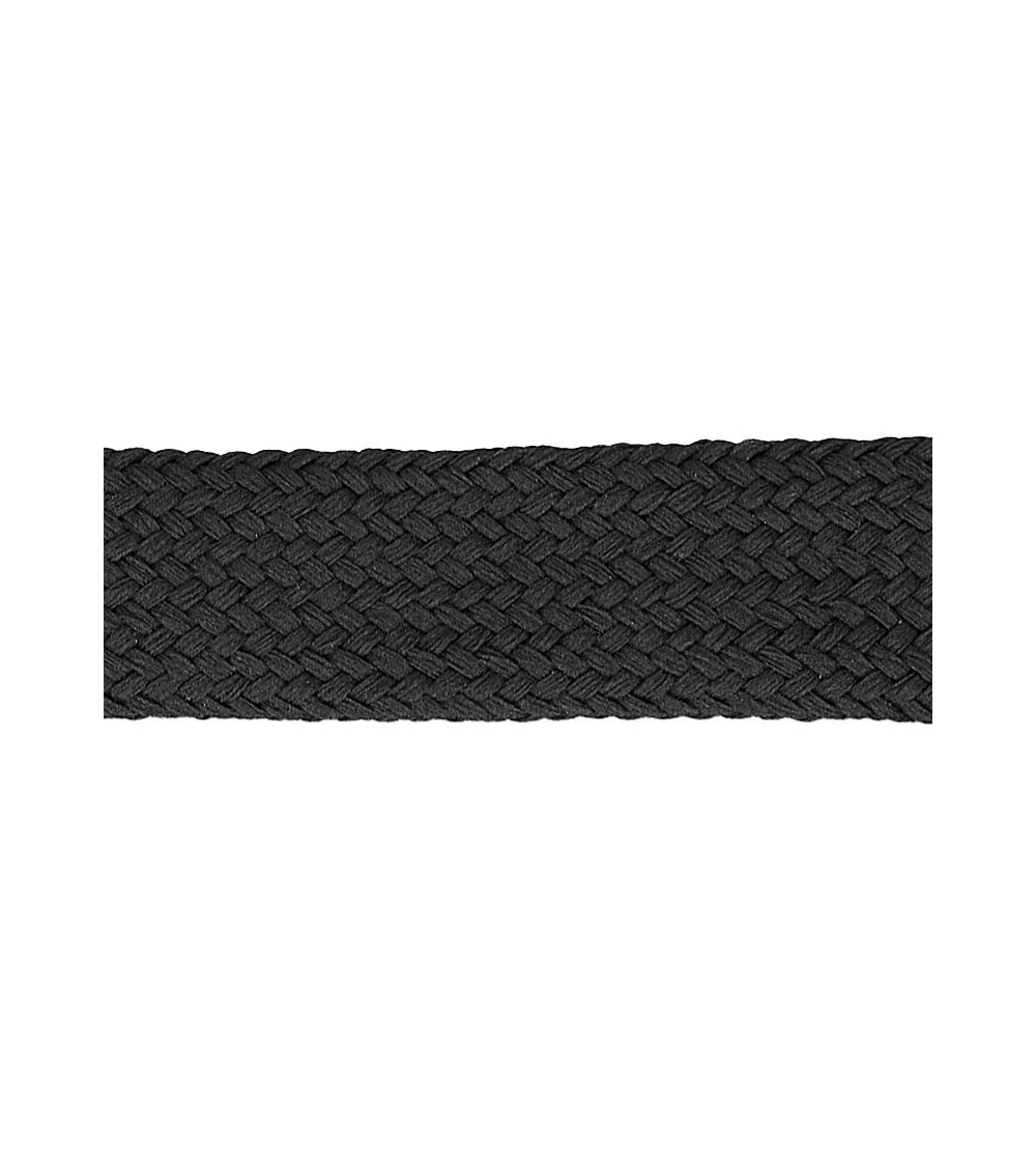 20m reel Special black sportswear tubular braid