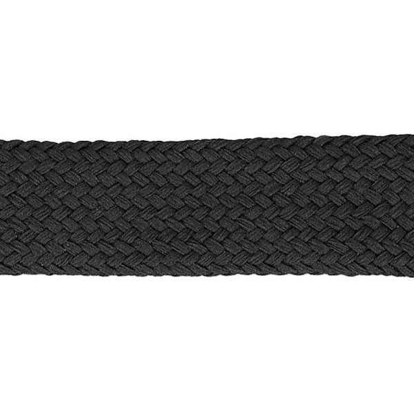 Bobine 20m Tresse tubulaire spéciale sportswear noir