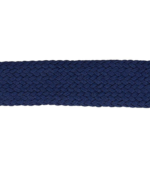 Bobine 20m Tresse tubulaire spéciale sportswear bleu marine