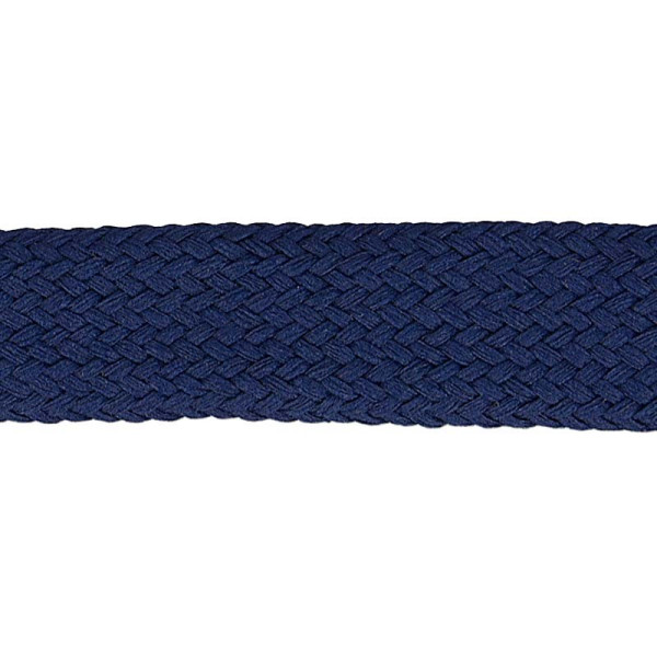 Bobine 20m Tresse tubulaire spéciale sportswear bleu marine