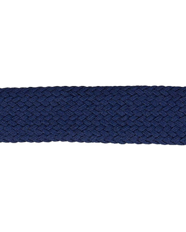 Bobine 20m Tresse tubulaire spéciale sportswear bleu marine