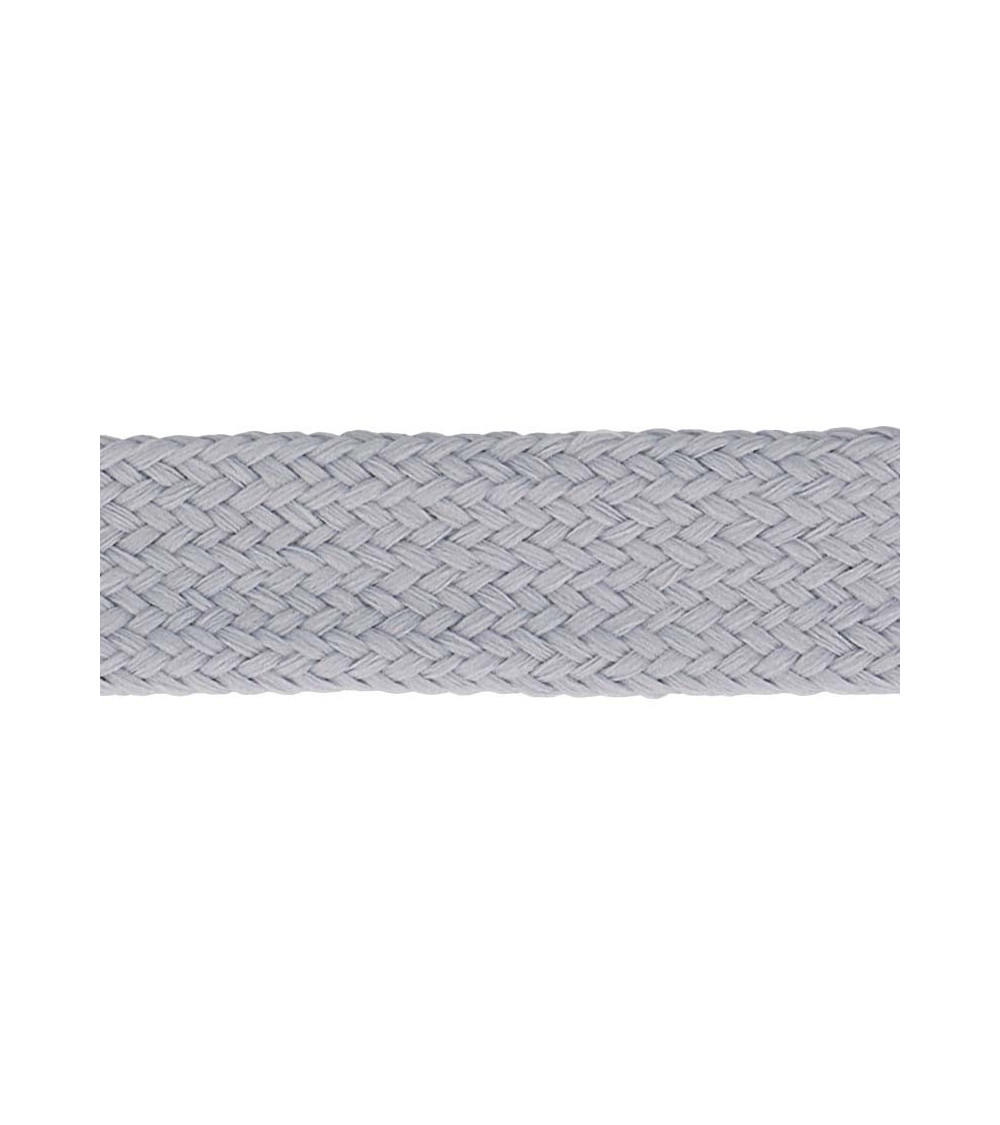 Bobine 20m Tresse tubulaire spéciale sportswear gris clair