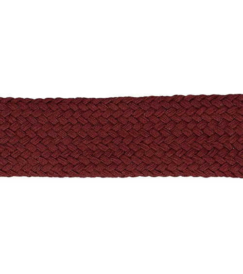 20m reel Special burgundy sportswear tubular braid