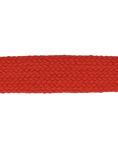 Bobine 20m Tresse tubulaire spéciale sportswear rouge