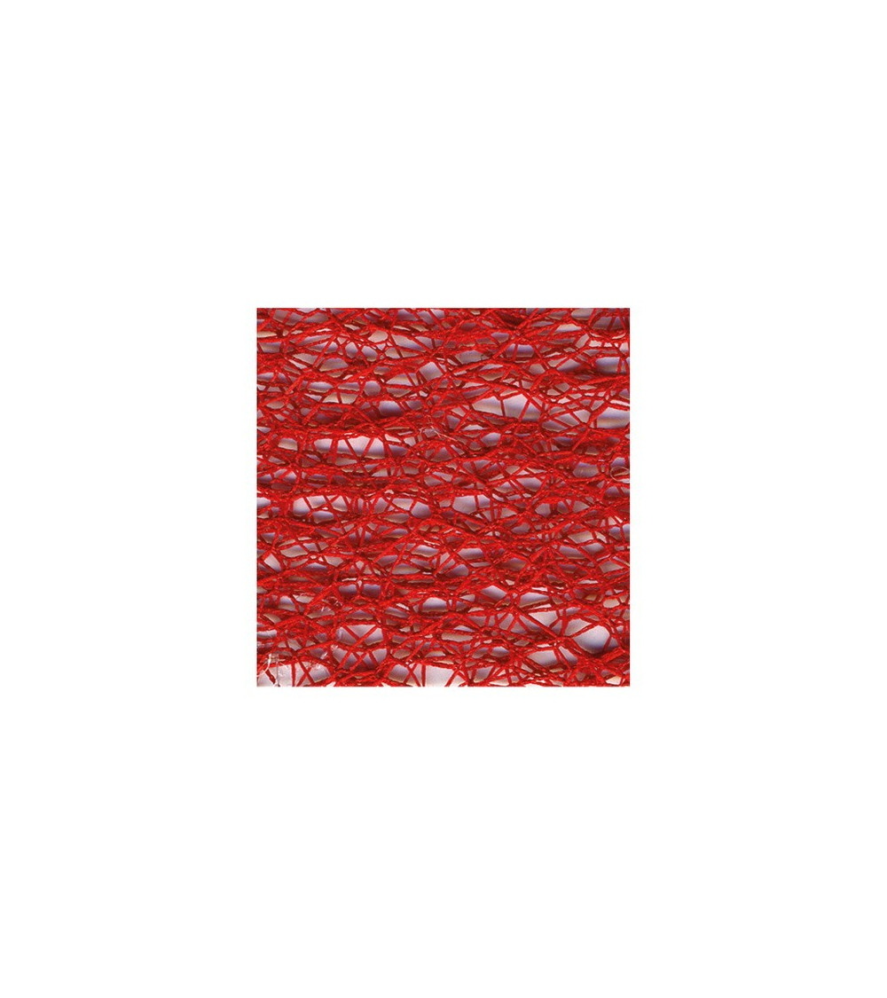 20m reel spider web ribbon 38mm Red