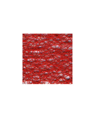 20m reel spider web ribbon 38mm Red