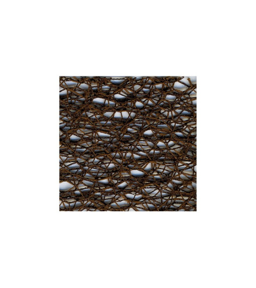 20m reel spider web ribbon 38mm Brown