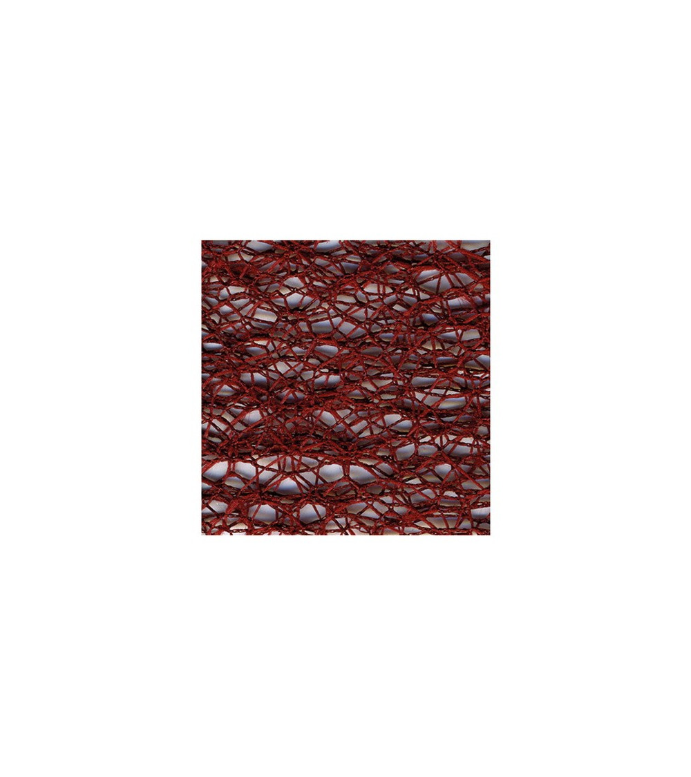 20m reel spider web ribbon 38mm Bordeaux