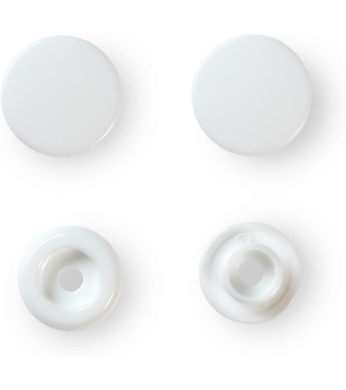 Prym ColorSnaps snap fasteners 12.4 mm white