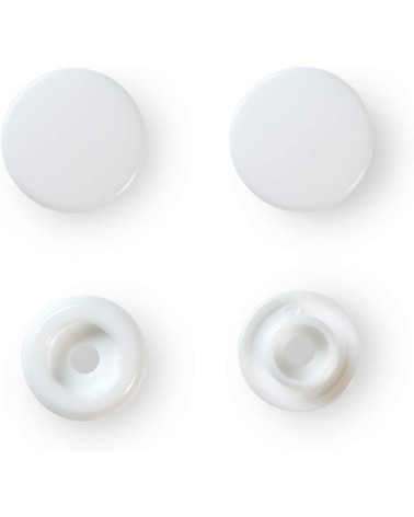 Prym ColorSnaps snap fasteners 12.4 mm white