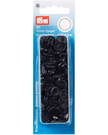 Prym ColorSnaps snap fasteners 12 mm navy blue