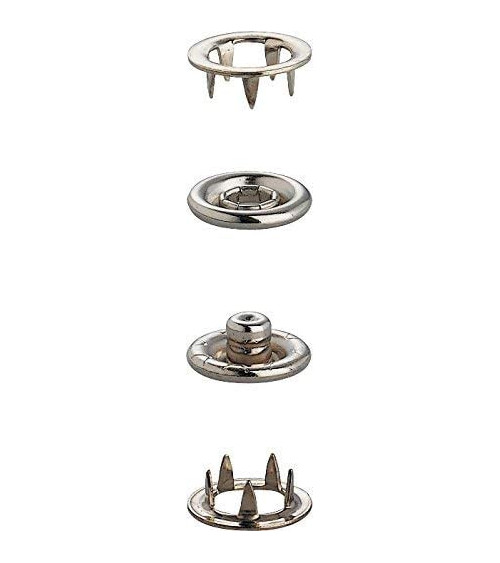 Prym Boutons pression Jersey recharges sans outil 10mm