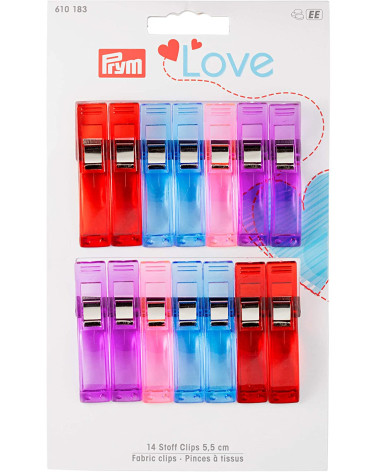 Pinces à tissu Prym Love