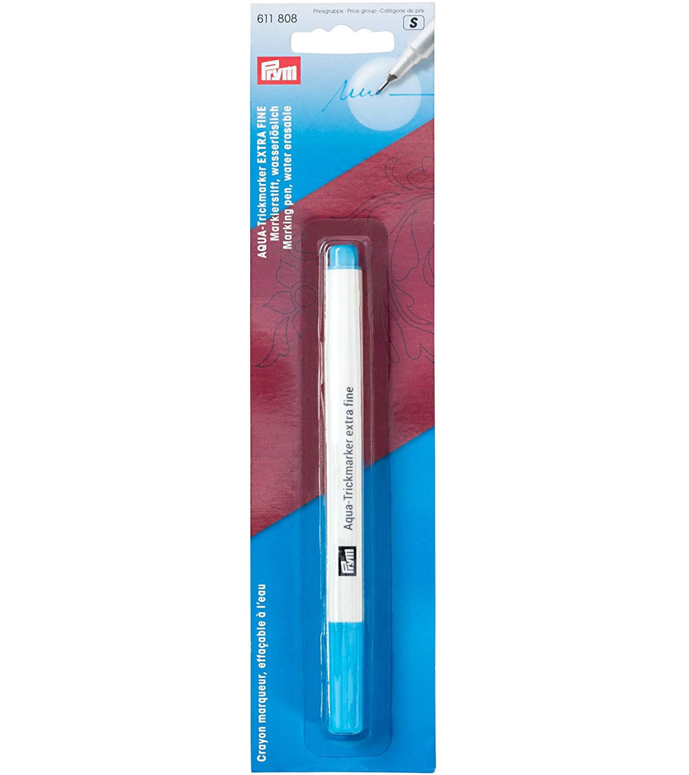 Prym Markerstift mit feiner Spitze – wasserradierbar