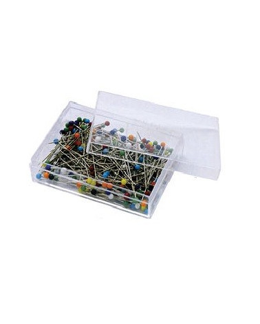 200 ironable glass head pins