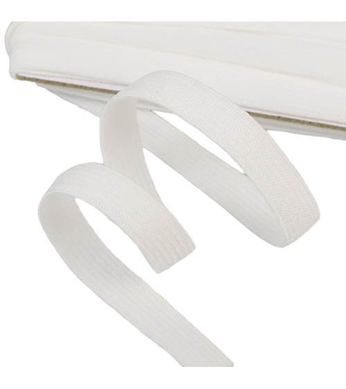 Elastique souple 3mm blanc