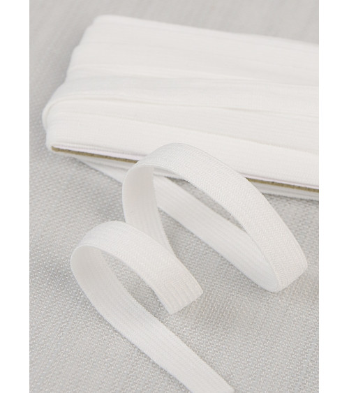 Soft elastic White 5mx5mm Azo free