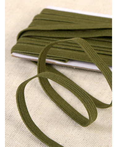 Soft elastic Khaki 5mx5mm Azo free