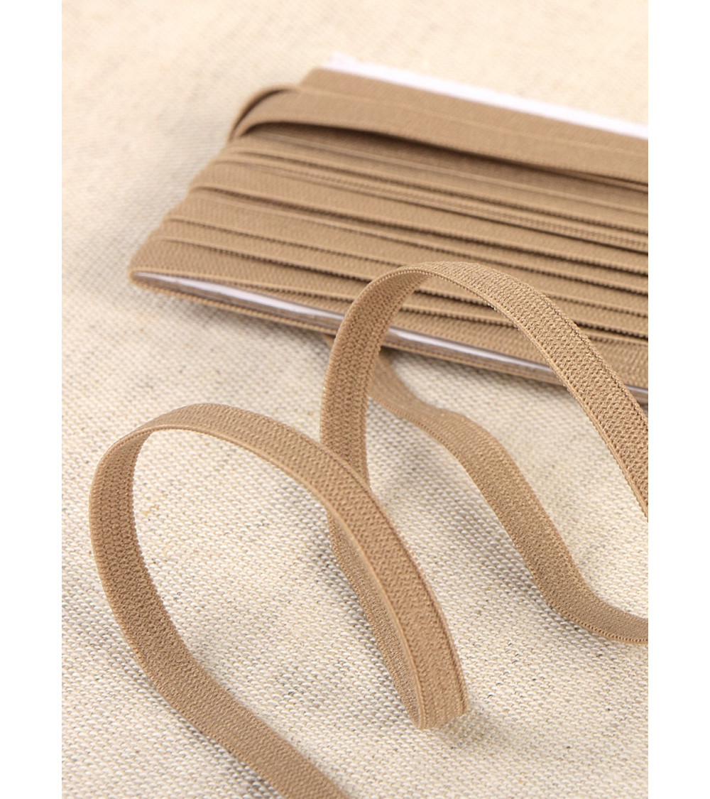 Soft elastic Brown 5mx5mm Azo free