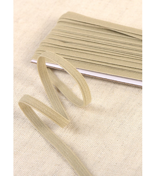 Soft elastic Stone Beige 5mx5mm Azo free