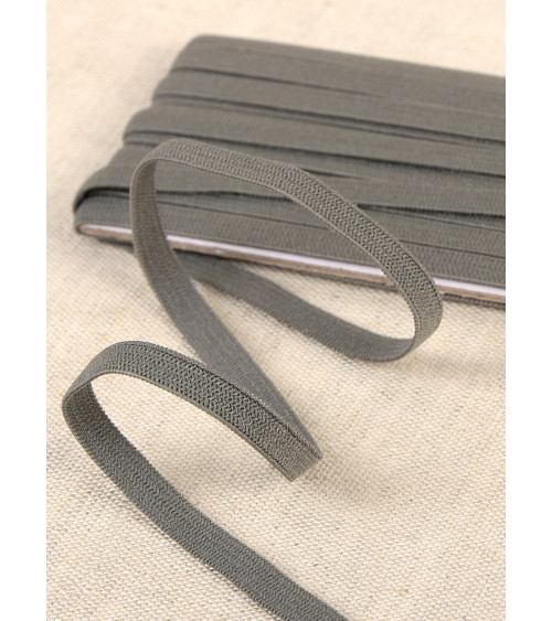 Soft elastic Ash Gray 5mx5mm Azo free