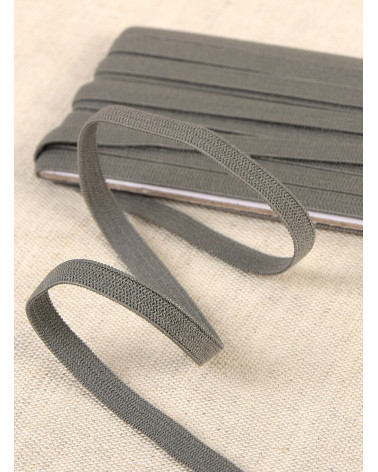 Soft elastic Ash Grey 5mx5mm Azo free