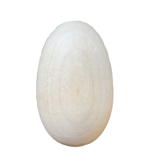 Natural wooden egg to mend or decorate Made In France