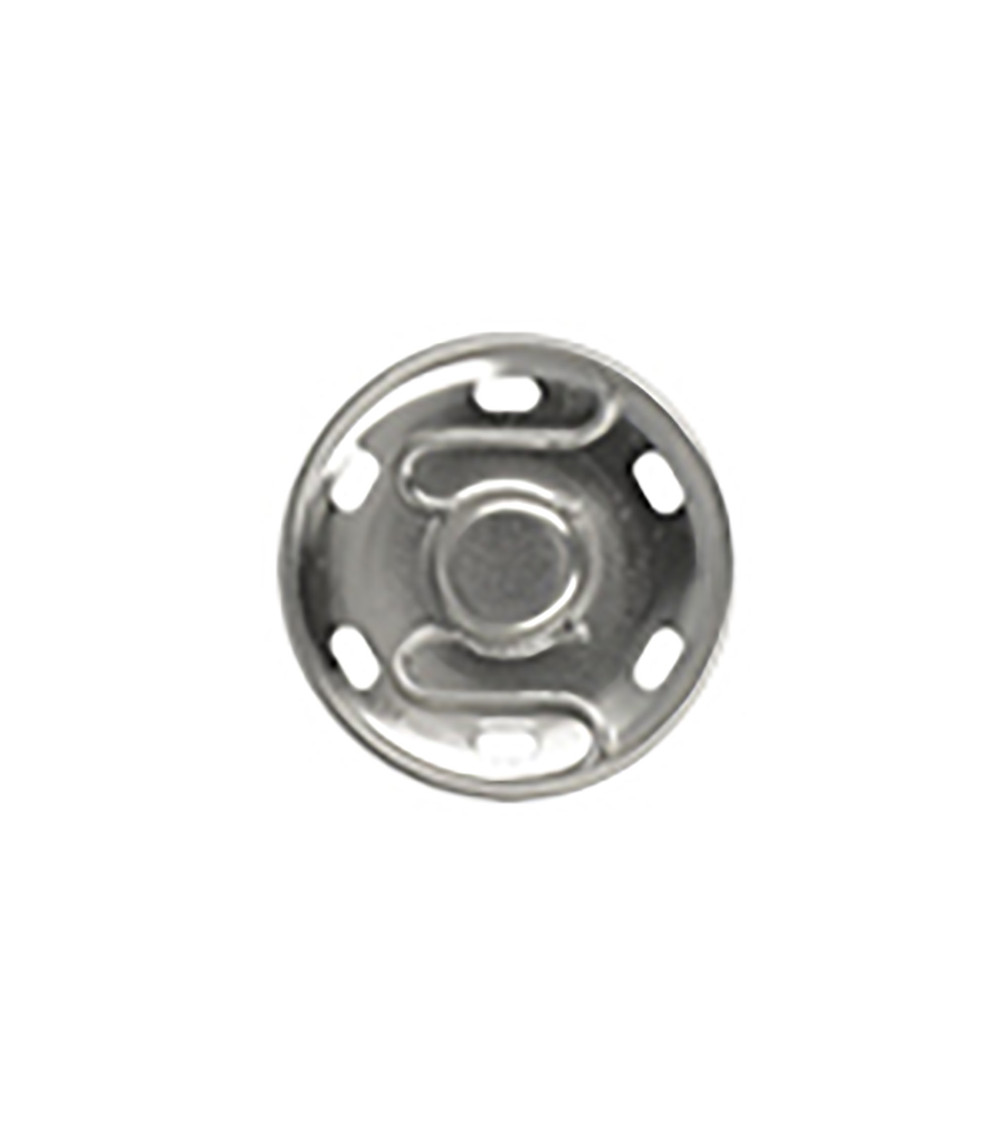 16 botones a presión para coser plata de 7mm
