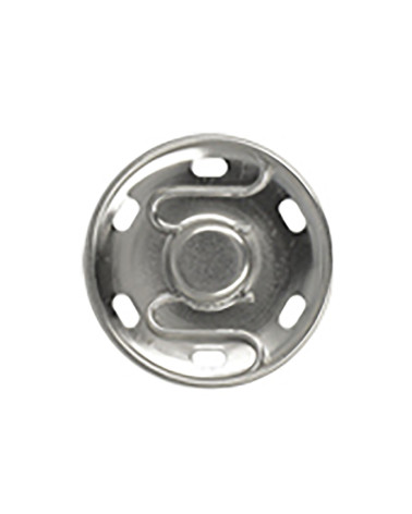 16 snap buttons to sew on 9mm silver