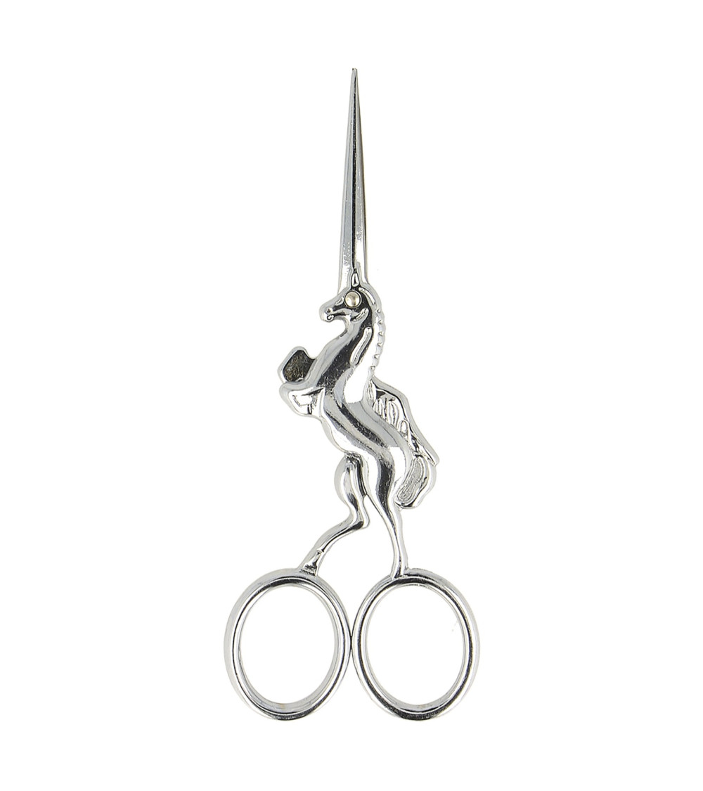 Ciseaux licorne argent