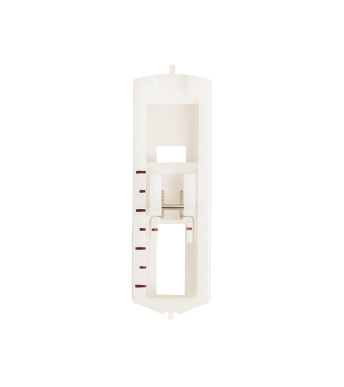 Buttonhole foot for plastic sewing machine